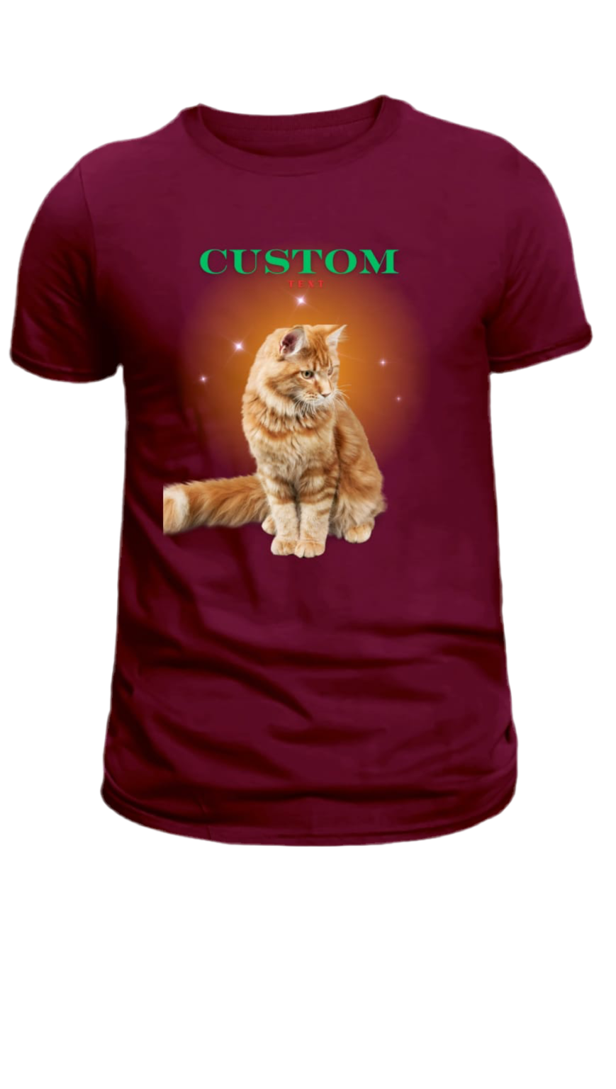 Personalized Cat Custom Pet Men's T-Shirt