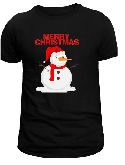 Snow White Merry Christmas Vivid Men's T-Shirt