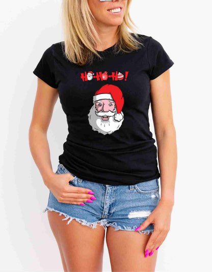 Merry Christmas Santa Holly Jolly Women's Tees