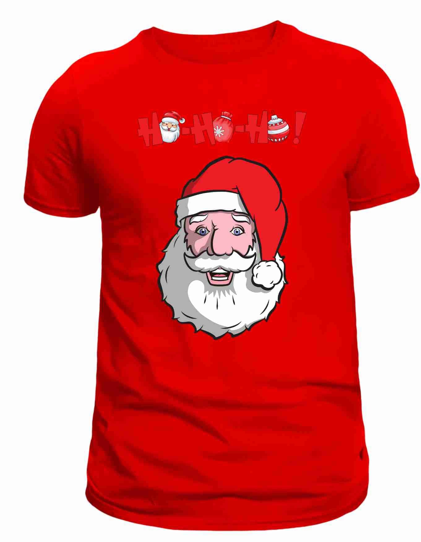 Merry Christmas Santa Holly Jolly Men's T-Shirt