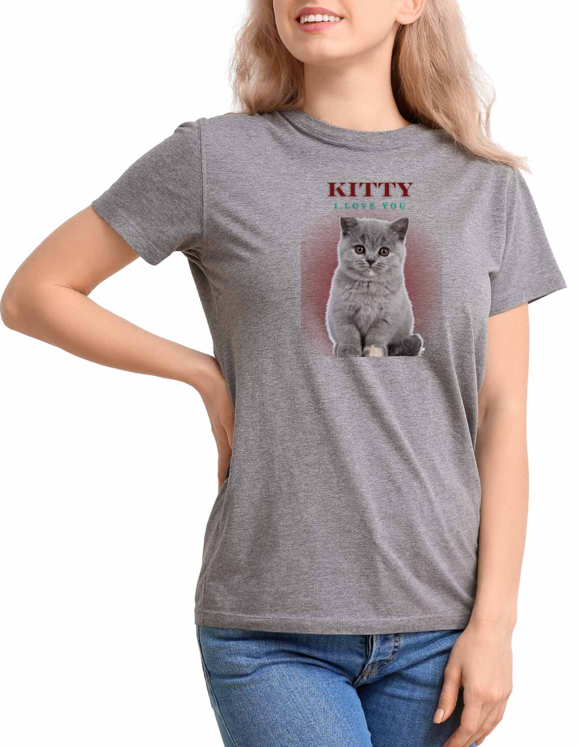 Personalized Cat Custom Pet Women's T-Shirt