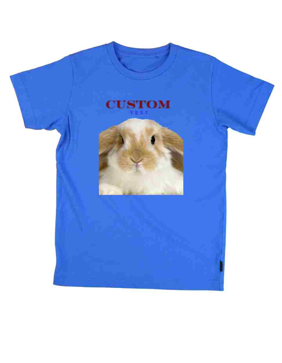 Personalized Bunny Custom Women's T-Shirt