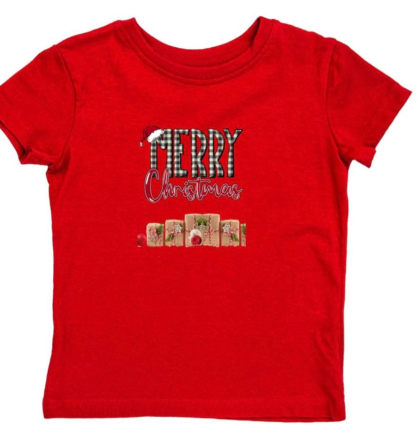 Merry Christmas Cozy Printed Women's T-Shirt