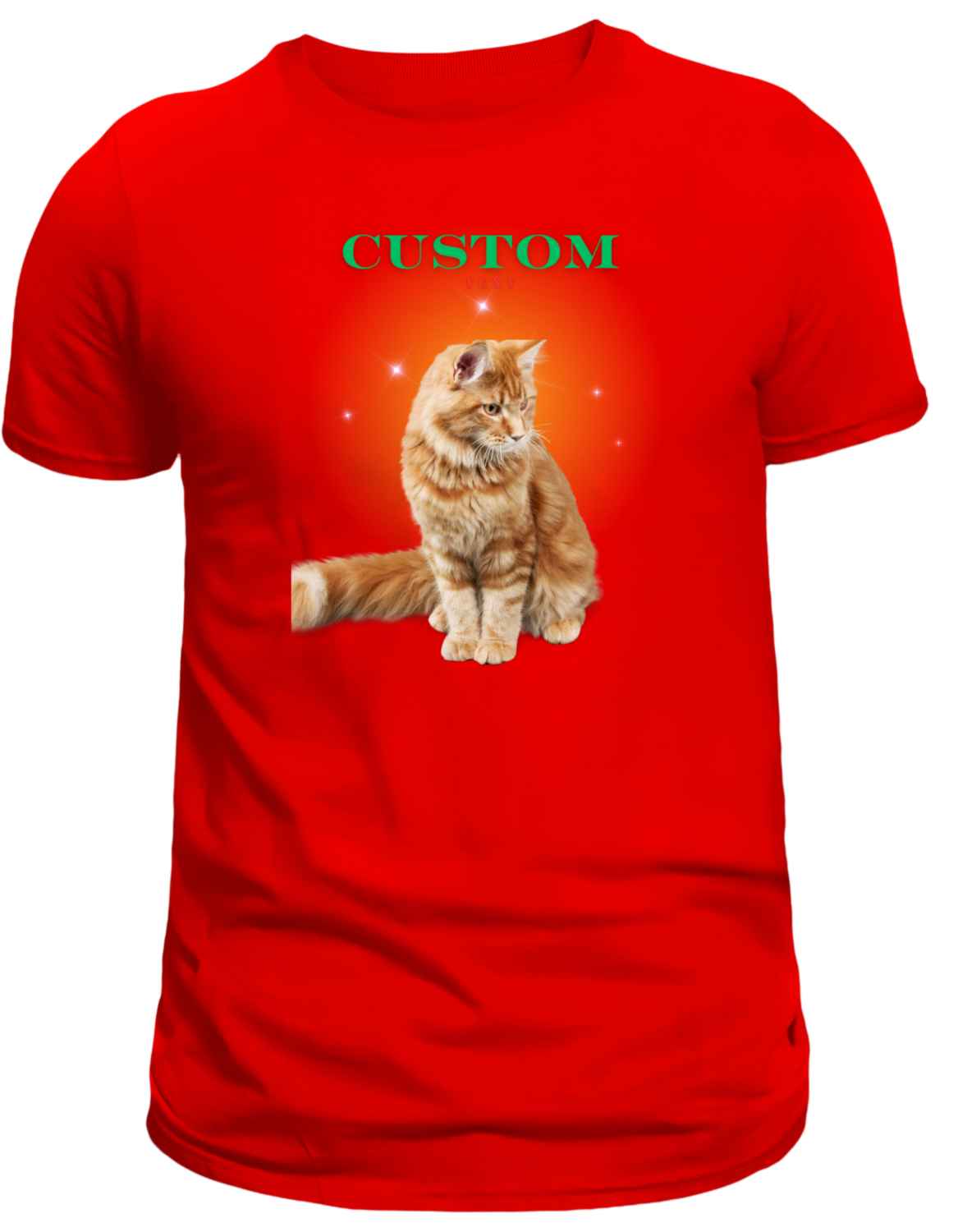 Personalized Cat Custom Pet Men's T-Shirt