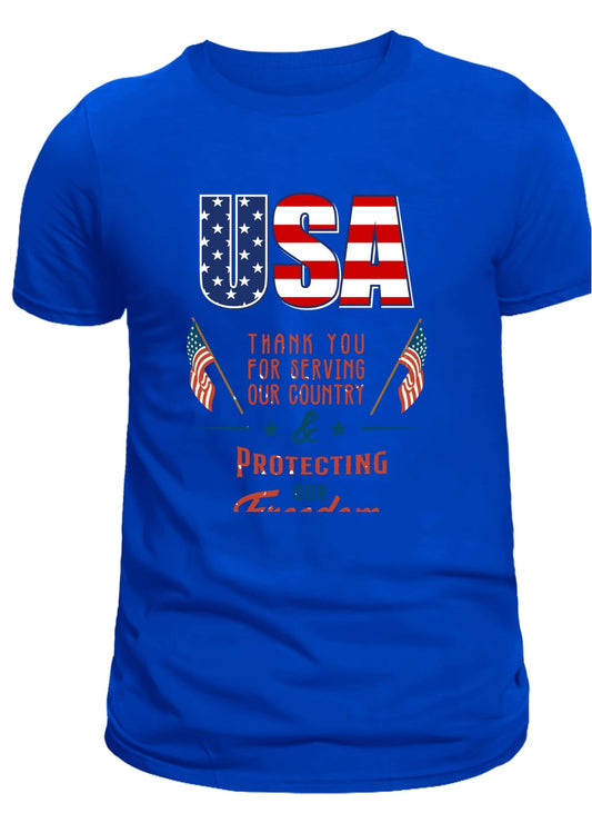 The Freedom Breathable High Quality Fit USA Men's T-shirt