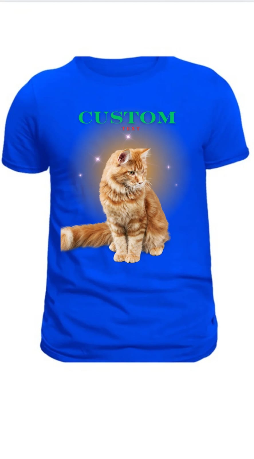 Personalized Cat Custom Pet Men's T-Shirt