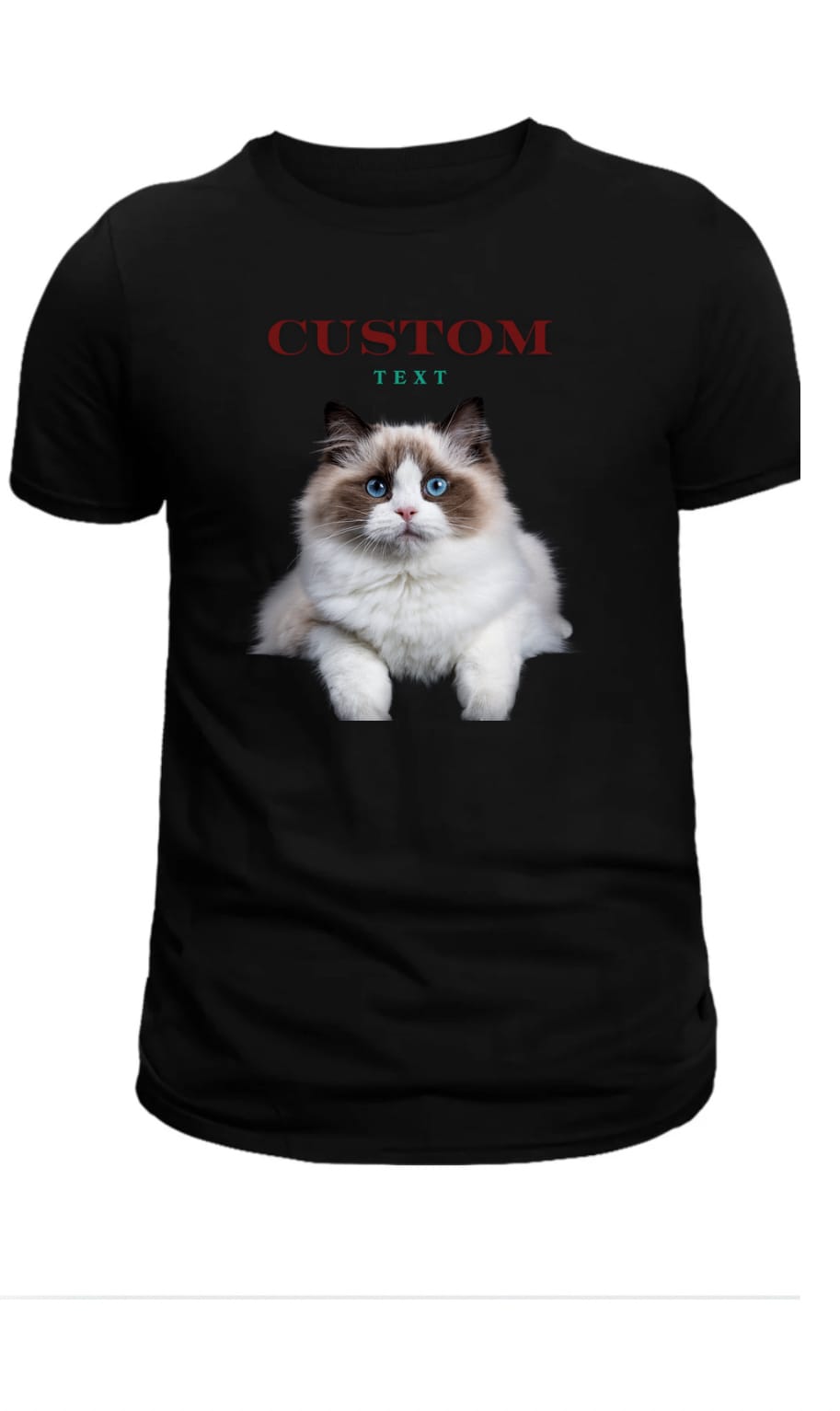 Personalized Cat Custom Pet Men's T-Shirt